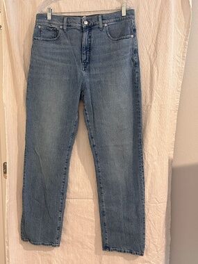 Madewell The ’90s Straight Jeans 31T Tall High Rise